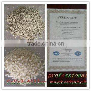Plastic filler masterbatch