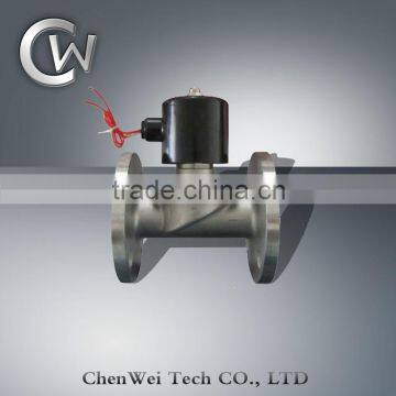 2WBF Stainless Steel Water Solenoid Valve With Flange photo-2