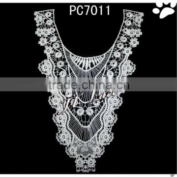 Fashion shining polyester lace collar for women garment(PC7011)