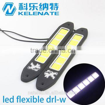 Best Selling 100% Waterproof Flexible Cob Led Drl Strip Auto Drl Led Daytime Runing Light photo-2