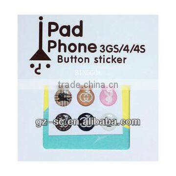 Ipad iphone button Sticker