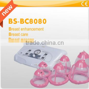 Vacuum cupping therapy lymphatic drainage and hip lift electric breast massager machine