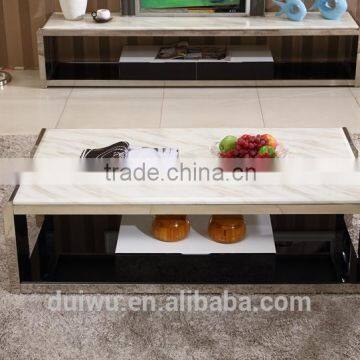 Hot Sale Morden White Marble Animal Coffee Table