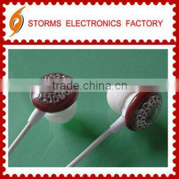 New Designerdiamond ear tops in ear headphone&earphone for wholesale