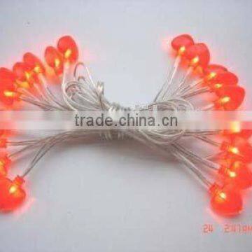 heart led fairy light/led string light/holiday light
