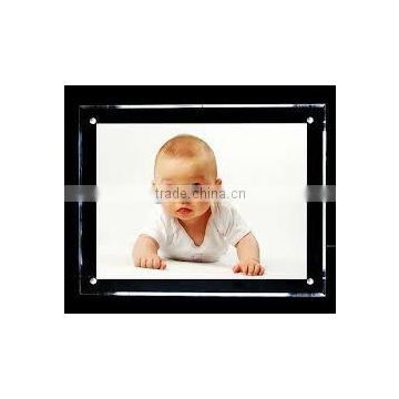 crystal photo frame light box