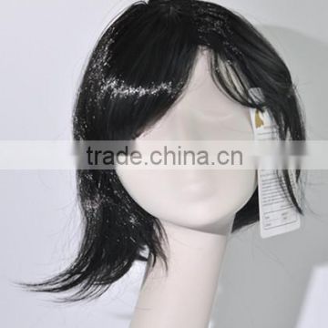 Black hair Chinese style short hair wigN202