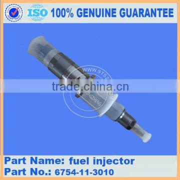 excavator parts PC200-8 engine fuel injector 6754-11-3010