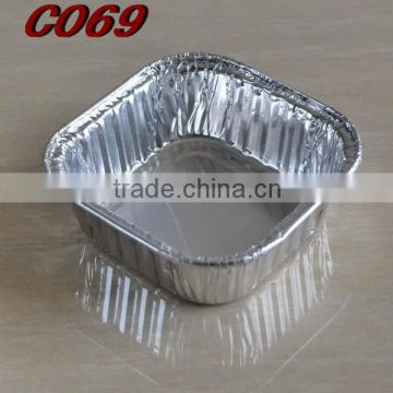 small aluminium foil container