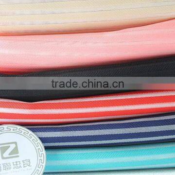 Horizontal Stripe Tulle Lace Fabric Jacquard Hot Sale photo-2