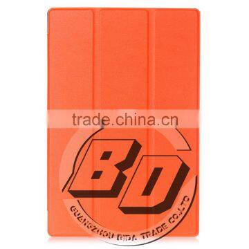 Fashionable Popular Three Folds Ultrathin Stand PU Leather Tablets Cases For Sony Xperia Z4 Tablet Fast Delivery photo-2