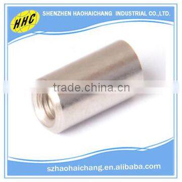 China factory customized stainless steel internally threaded sleeve