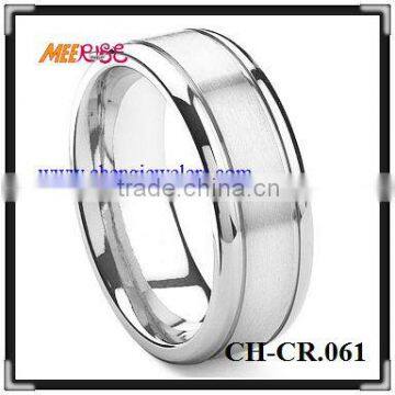 Comfort Fit new design fashion cool cobalt ring mens