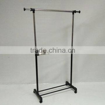 Garment Rack With 4 Wheels REACH Test Clothes Coat Drying Rack Made in Shenzhen , China photo-4