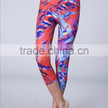 2016 top quality sublimation yoga clothing , women yoga short pants