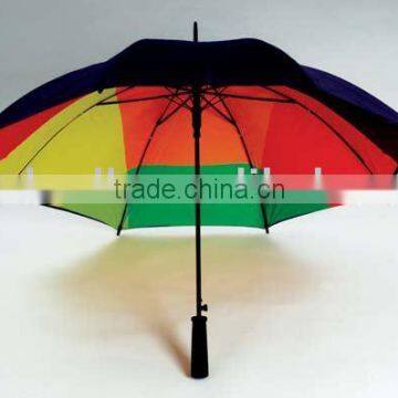 fashion rainbow straight umbrella