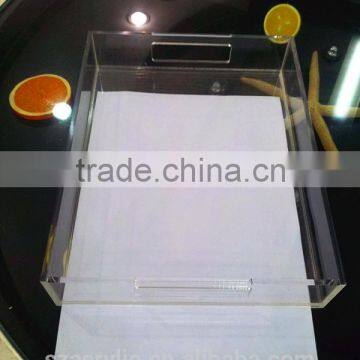 A4 Clear Plastic tray with insert