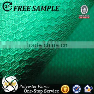 Diamond lattice pongee fabric for outdoor clothing