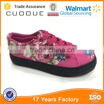 flower children canvas shoes