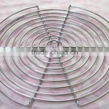 Fan guard grid /wire fan guard /steel fan grid ,Powder Coating Steel Wire Fan Guard for Fan Protection Grid ,condenser fan cover