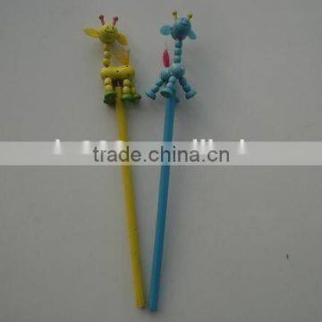 promotional gift kids new design wooden craft pencil