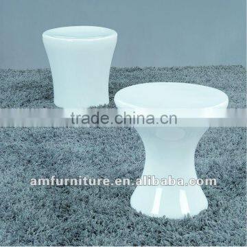 Modern high gloss finishing fiberglass stool