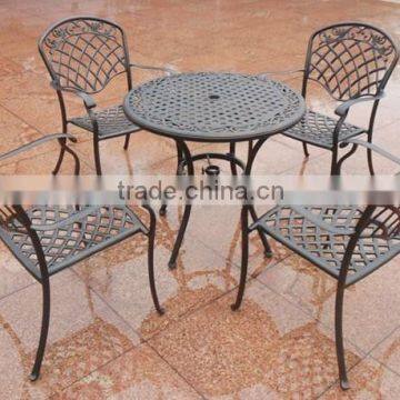 cast aluminum outdoor set