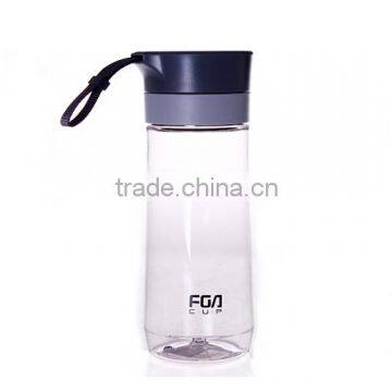 Space Cup Glass Transparent Lid Filter Plastic Cup Readily Cup Leak-proof Wide Mouth Plastic Water Bottle photo-4