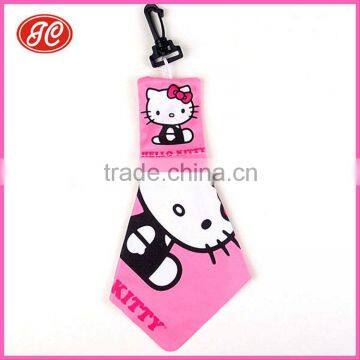 Reactive dyes printed Microfiber Keychain