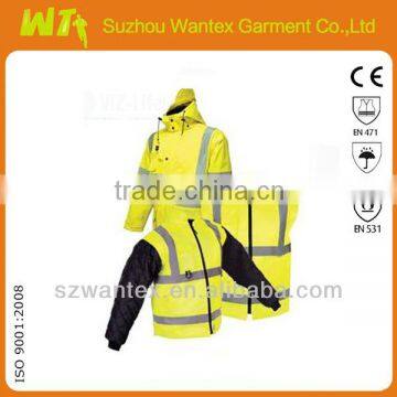 3 in 1 high visibility safety jacket