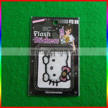 Cartoon Designs Glitter Powder Sticker photo-6