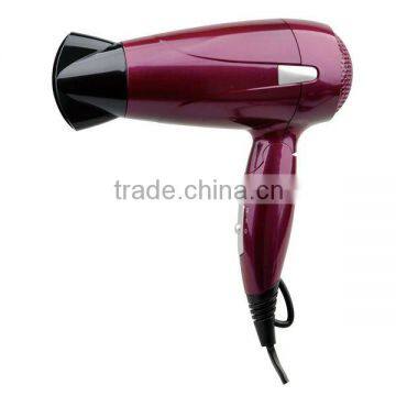 Travelling hair dryer with dual voltage available 1400W-1600W