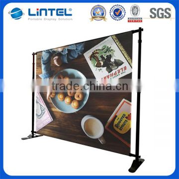 8' by 8' Pop Up Booth Style Telescopic Adjustable Backwall