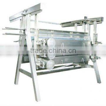 chicken plucking machine/"A" de-feathering machine