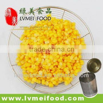 Canned Sweet Corn Canned Vegetables