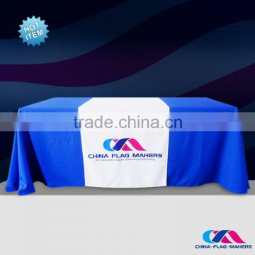 8ft black exhibition promotion table cloth factory , custom trade display tablecloth