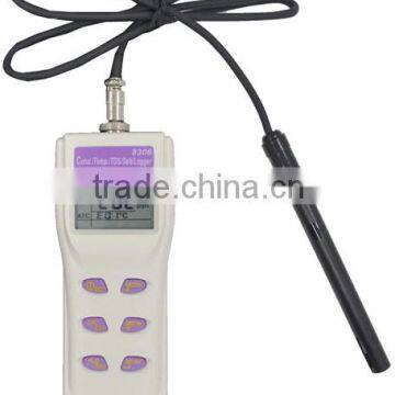 Handheld Conductivity Meter, EC/TEMP. RS232 ATC AZ8301