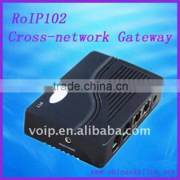 RoIP 102,sip server,Cross network gateway/voip gateway