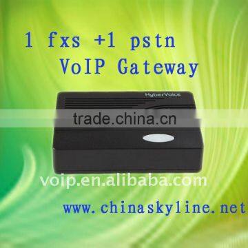 HT812P,1 fxs +1 pstn ports voip gateway/bypass gateway