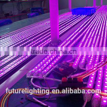 Indoor 100cm SMD5050 Aluminium Profile Corner Connect by Wires RGB Color LED Strip Bar photo-5