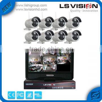 LS VISION Waterproof Wifi Camera P2P Wifi Video Camera with WIFI NVR in China Wireless Ip Camera Indoor Security System