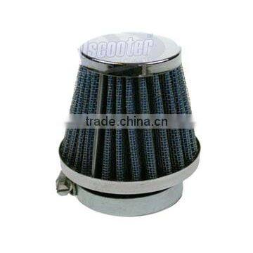 58MM Air filter Black Grid Silver Cap Mini Moto Dirt Pit Bike ATV Quad Scooter Buggy Pocket Parts