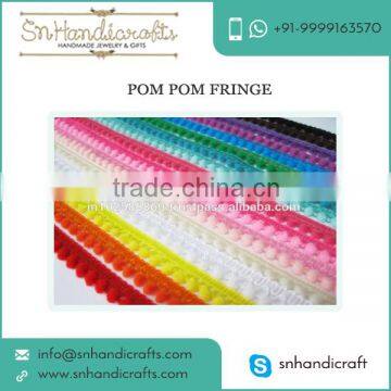 New Super Quality High Selling Pom Pom Fringe for Wholesale Supplier