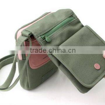 Personalized Small Travel Bags for Teenager Girls,2013 Shenzhen Multi Pocket Sling Bag with Long Stap