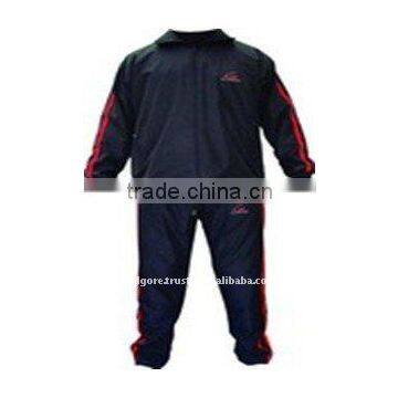 Super Soft Fabric Durable thermal lining Black S-XL Men Training Track Suit