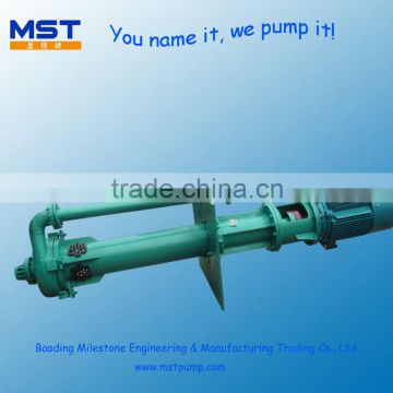 Vertical iron ore sump pump