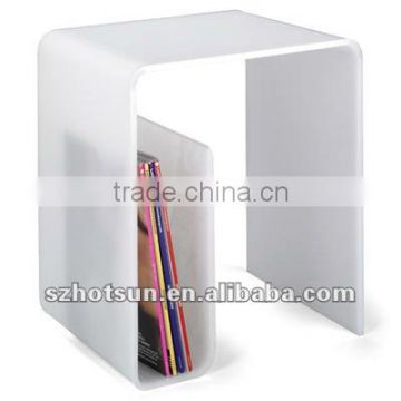 economic pure white acrylic poster holder file display