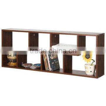 hanging wall shelf , wood bookshelf