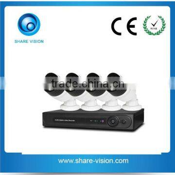 big promotion nvr kit ,4 IP Camera Kit: 4 Channel NVR+1MP IP Camera (4Pieces)