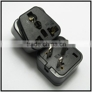 Plug with socket AC power universal thailand travel plug adapter CE